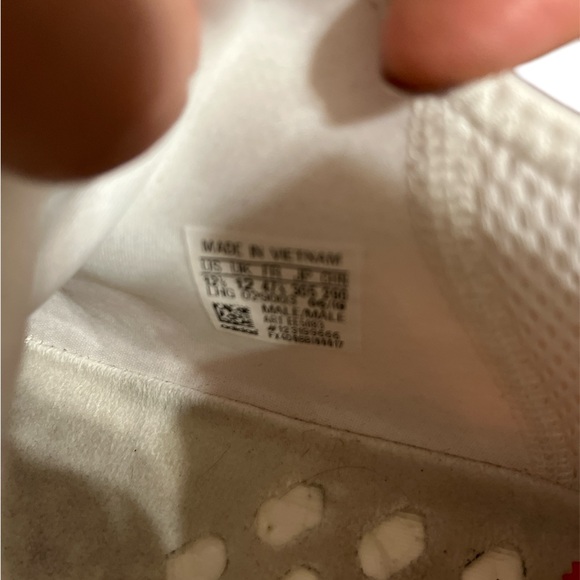 Adidas Originals NMD_R1 White Solar Orange Size 12.5 - Picture 8 of 11